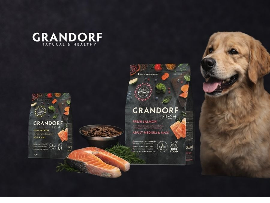 GRANDORF popolna hrana primerna tudi za alergike in pse z občutljivo prebavo